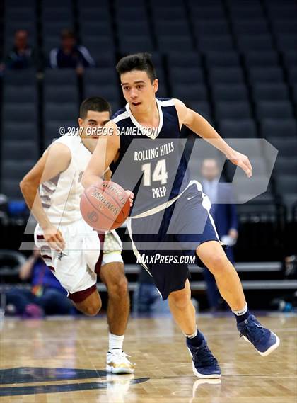 Thumbnail 3 in St. Francis vs Rolling Hills Prep (CIF State D5 Final) photogallery.