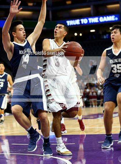 Thumbnail 3 in St. Francis vs Rolling Hills Prep (CIF State D5 Final) photogallery.