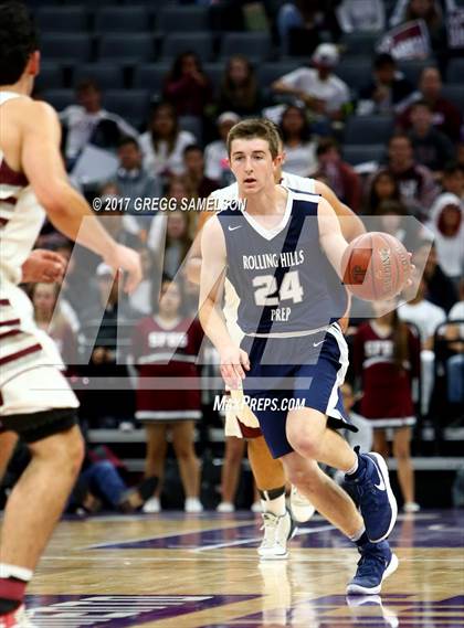 Thumbnail 1 in St. Francis vs Rolling Hills Prep (CIF State D5 Final) photogallery.