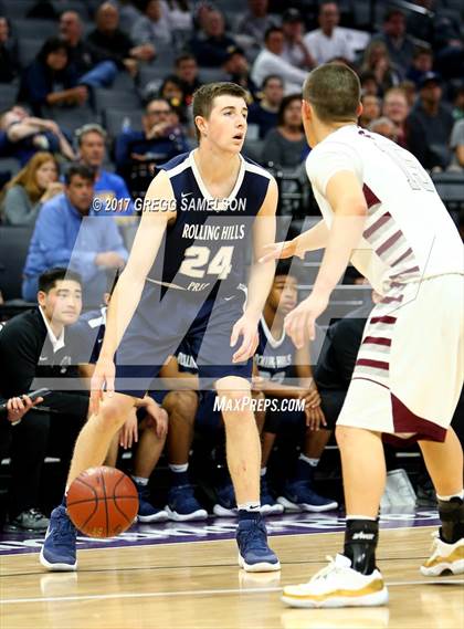 Thumbnail 1 in St. Francis vs Rolling Hills Prep (CIF State D5 Final) photogallery.