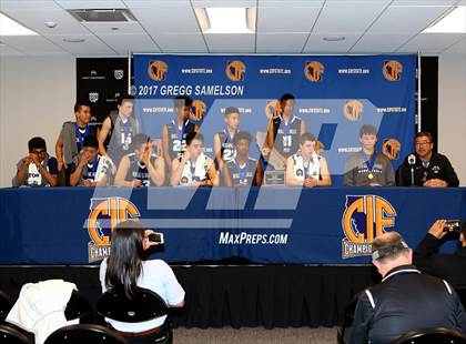 Thumbnail 1 in St. Francis vs Rolling Hills Prep (CIF State D5 Final) photogallery.