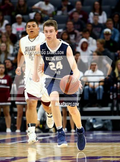 Thumbnail 3 in St. Francis vs Rolling Hills Prep (CIF State D5 Final) photogallery.