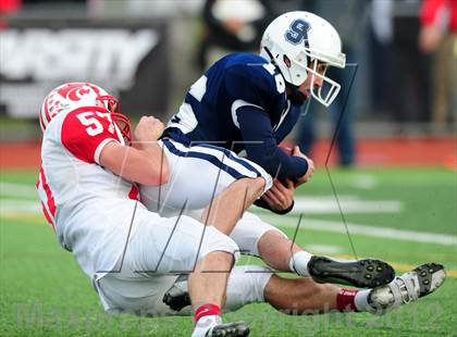 Thumbnail 2 in Norwich Free Academy vs. Staples (CIAC Class LL Semifinal) photogallery.