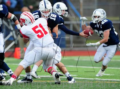 Thumbnail 2 in Norwich Free Academy vs. Staples (CIAC Class LL Semifinal) photogallery.