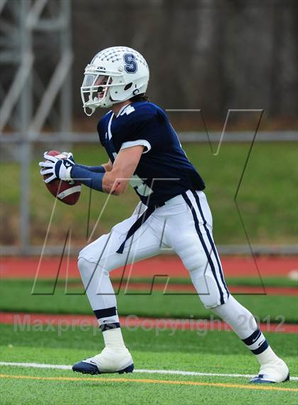 Thumbnail 1 in Norwich Free Academy vs. Staples (CIAC Class LL Semifinal) photogallery.