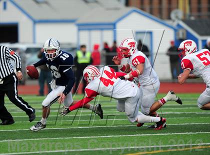 Thumbnail 3 in Norwich Free Academy vs. Staples (CIAC Class LL Semifinal) photogallery.