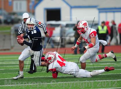 Thumbnail 2 in Norwich Free Academy vs. Staples (CIAC Class LL Semifinal) photogallery.