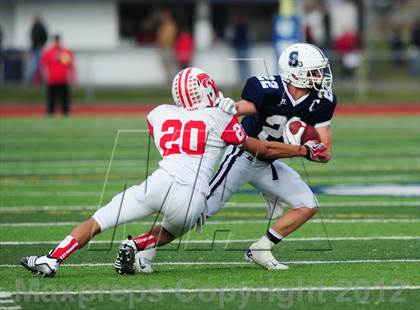 Thumbnail 2 in Norwich Free Academy vs. Staples (CIAC Class LL Semifinal) photogallery.
