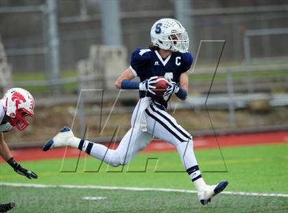 Thumbnail 3 in Norwich Free Academy vs. Staples (CIAC Class LL Semifinal) photogallery.