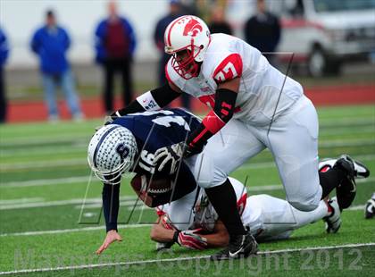 Thumbnail 2 in Norwich Free Academy vs. Staples (CIAC Class LL Semifinal) photogallery.