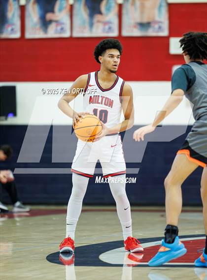 Thumbnail 3 in Lanier @ Milton (GHSA 5A Regional Playoff) photogallery.