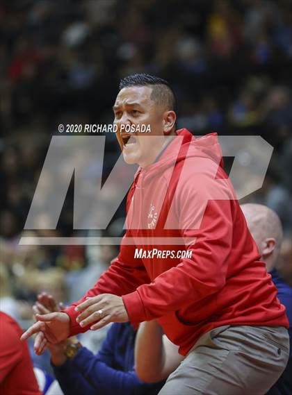 Thumbnail 3 in Clovis West vs. San Joaquin Memorial (CIF Open Division Central Section Finals) photogallery.