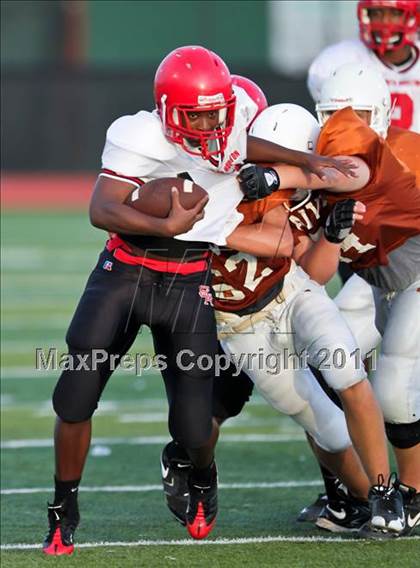 Thumbnail 2 in South Houston Freshman A @ Alvin Freshman Orange photogallery.
