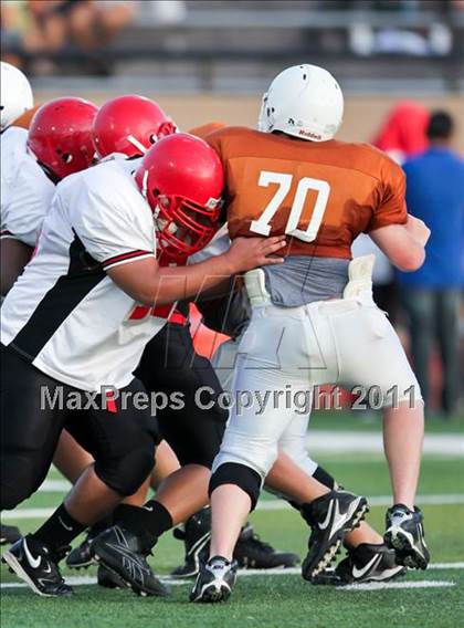 Thumbnail 1 in South Houston Freshman A @ Alvin Freshman Orange photogallery.