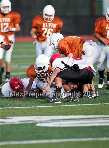 Thumbnail 1 in South Houston Freshman A @ Alvin Freshman Orange photogallery.