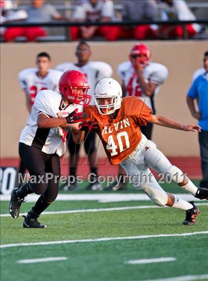 Thumbnail 1 in South Houston Freshman A @ Alvin Freshman Orange photogallery.