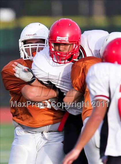 Thumbnail 2 in South Houston Freshman A @ Alvin Freshman Orange photogallery.