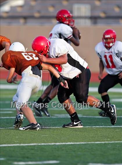 Thumbnail 1 in South Houston Freshman A @ Alvin Freshman Orange photogallery.
