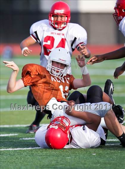 Thumbnail 2 in South Houston Freshman A @ Alvin Freshman Orange photogallery.