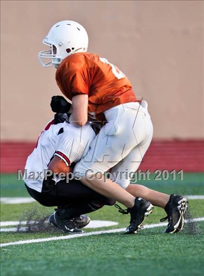 Thumbnail 1 in South Houston Freshman A @ Alvin Freshman Orange photogallery.