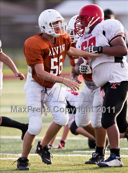 Thumbnail 2 in South Houston Freshman A @ Alvin Freshman Orange photogallery.