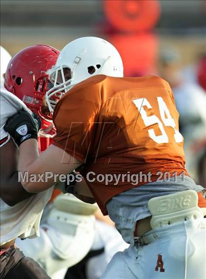 Thumbnail 2 in South Houston Freshman A @ Alvin Freshman Orange photogallery.