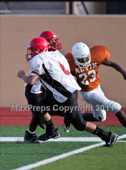 Thumbnail 2 in South Houston Freshman A @ Alvin Freshman Orange photogallery.