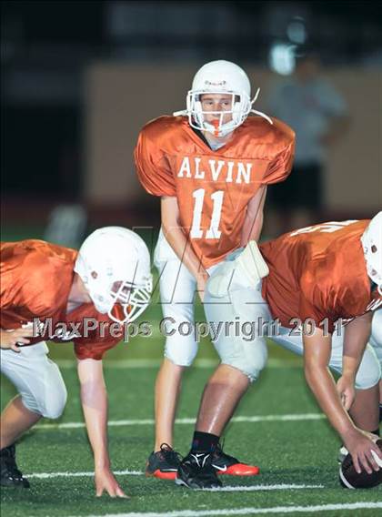 Thumbnail 2 in South Houston Freshman A @ Alvin Freshman Orange photogallery.