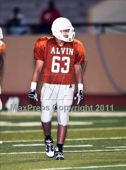 Thumbnail 2 in South Houston Freshman A @ Alvin Freshman Orange photogallery.