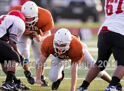Thumbnail 3 in South Houston Freshman A @ Alvin Freshman Orange photogallery.