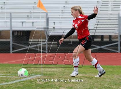 Thumbnail 2 in Tustin vs. Brea Olinda (Ocean View Girls Soccer Tournament) photogallery.