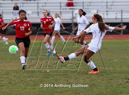 Thumbnail 3 in Tustin vs. Brea Olinda (Ocean View Girls Soccer Tournament) photogallery.