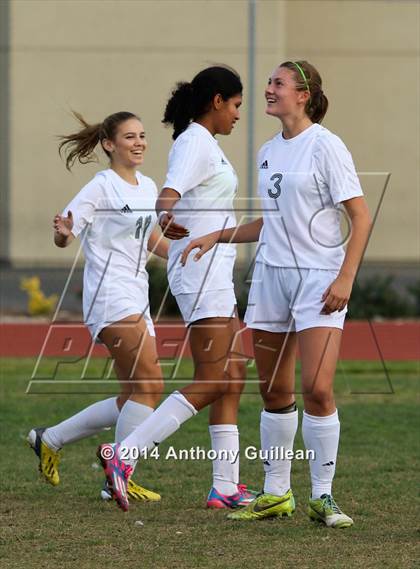 Thumbnail 2 in Tustin vs. Brea Olinda (Ocean View Girls Soccer Tournament) photogallery.