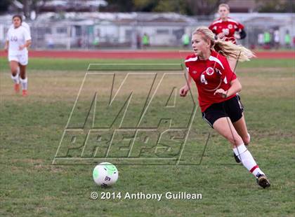 Thumbnail 2 in Tustin vs. Brea Olinda (Ocean View Girls Soccer Tournament) photogallery.