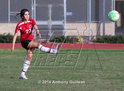 Thumbnail 1 in Tustin vs. Brea Olinda (Ocean View Girls Soccer Tournament) photogallery.