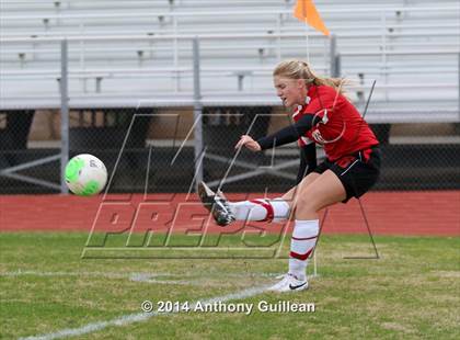 Thumbnail 2 in Tustin vs. Brea Olinda (Ocean View Girls Soccer Tournament) photogallery.