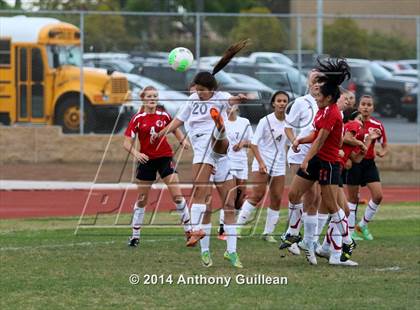 Thumbnail 3 in Tustin vs. Brea Olinda (Ocean View Girls Soccer Tournament) photogallery.