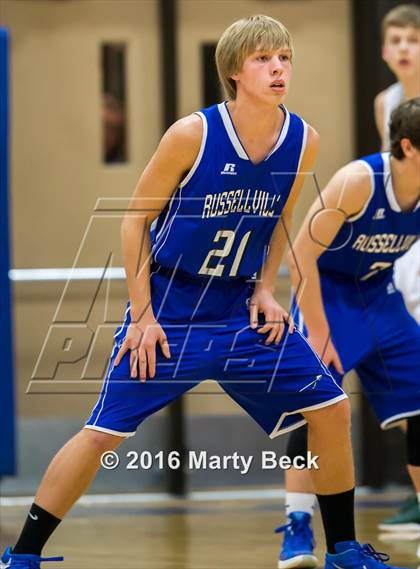 Thumbnail 2 in New Haven vs Russellville (South Callaway Varsity Tournament) photogallery.