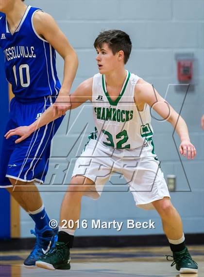 Thumbnail 3 in New Haven vs Russellville (South Callaway Varsity Tournament) photogallery.