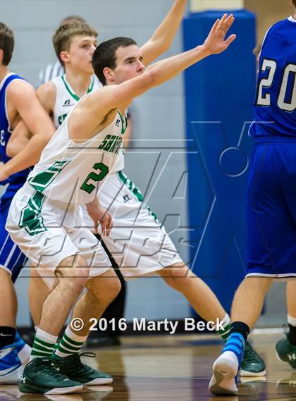 Thumbnail 3 in New Haven vs Russellville (South Callaway Varsity Tournament) photogallery.