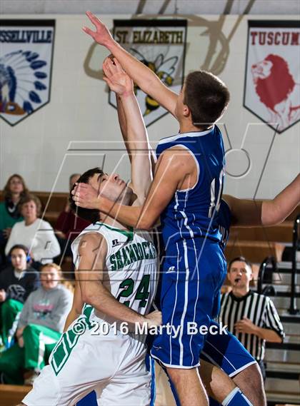 Thumbnail 1 in New Haven vs Russellville (South Callaway Varsity Tournament) photogallery.