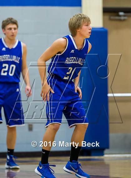 Thumbnail 3 in New Haven vs Russellville (South Callaway Varsity Tournament) photogallery.