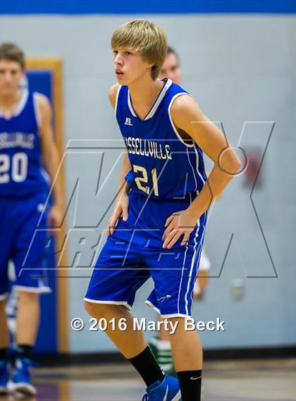 Thumbnail 1 in New Haven vs Russellville (South Callaway Varsity Tournament) photogallery.