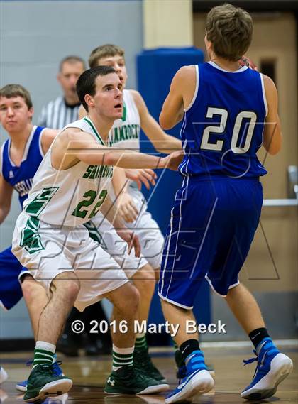 Thumbnail 2 in New Haven vs Russellville (South Callaway Varsity Tournament) photogallery.