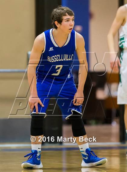 Thumbnail 2 in New Haven vs Russellville (South Callaway Varsity Tournament) photogallery.