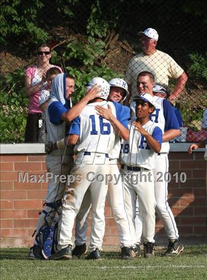 Thumbnail 2 in Newport Central Catholic vs. Highlands (36th District Playoffs) photogallery.
