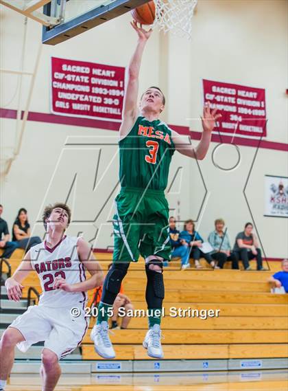 Thumbnail 3 in Mesa Verde @ Sacred Heart Prep (CIF NorCal Regional D4 Playoff) photogallery.