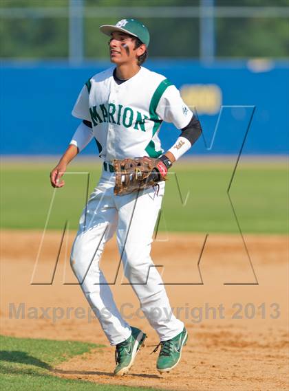 Thumbnail 1 in Marion vs. George West (UIL 2A Region IV Regional Quarter Finals) photogallery.