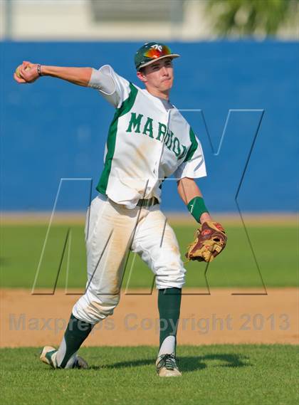 Thumbnail 1 in Marion vs. George West (UIL 2A Region IV Regional Quarter Finals) photogallery.