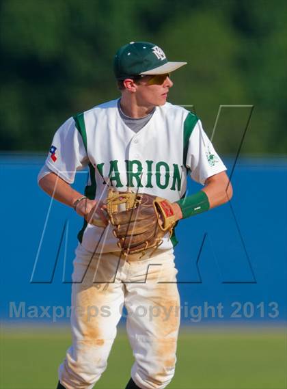 Thumbnail 3 in Marion vs. George West (UIL 2A Region IV Regional Quarter Finals) photogallery.